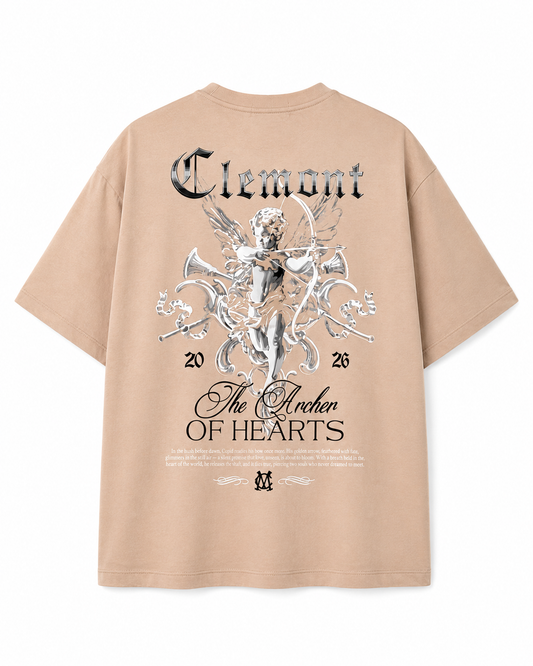 CAMISETA OVERSIZE HOMBRE CLMTN ARCHER OF HEARTS 1.1
