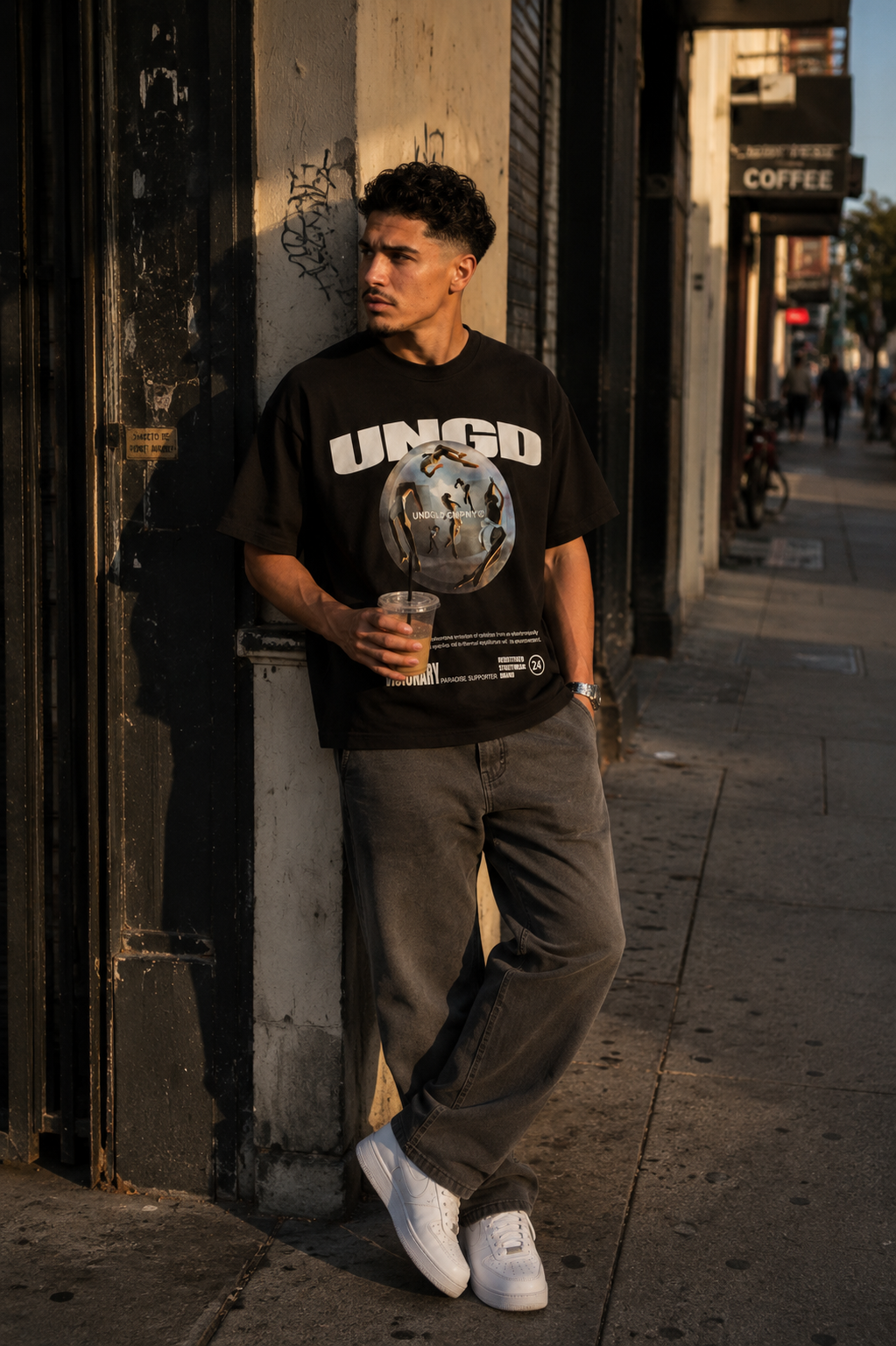 CAMISETA OVERSIZE HOMBRE UNDRGLD ORBIT 1.1