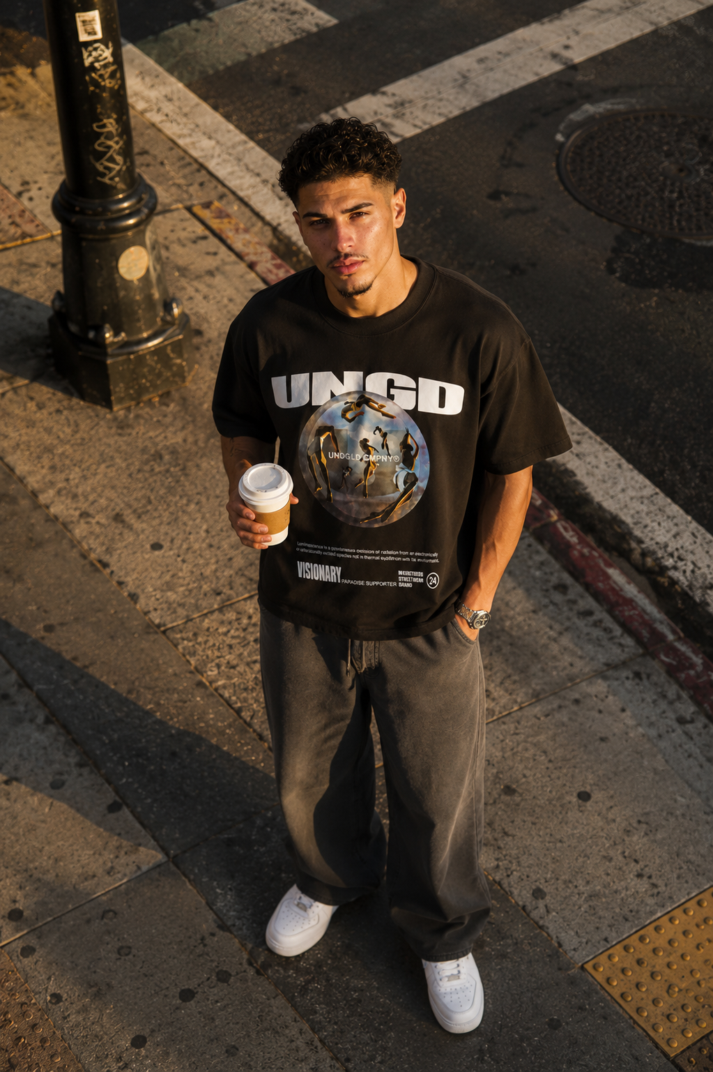CAMISETA OVERSIZE HOMBRE UNDRGLD ORBIT 1.1
