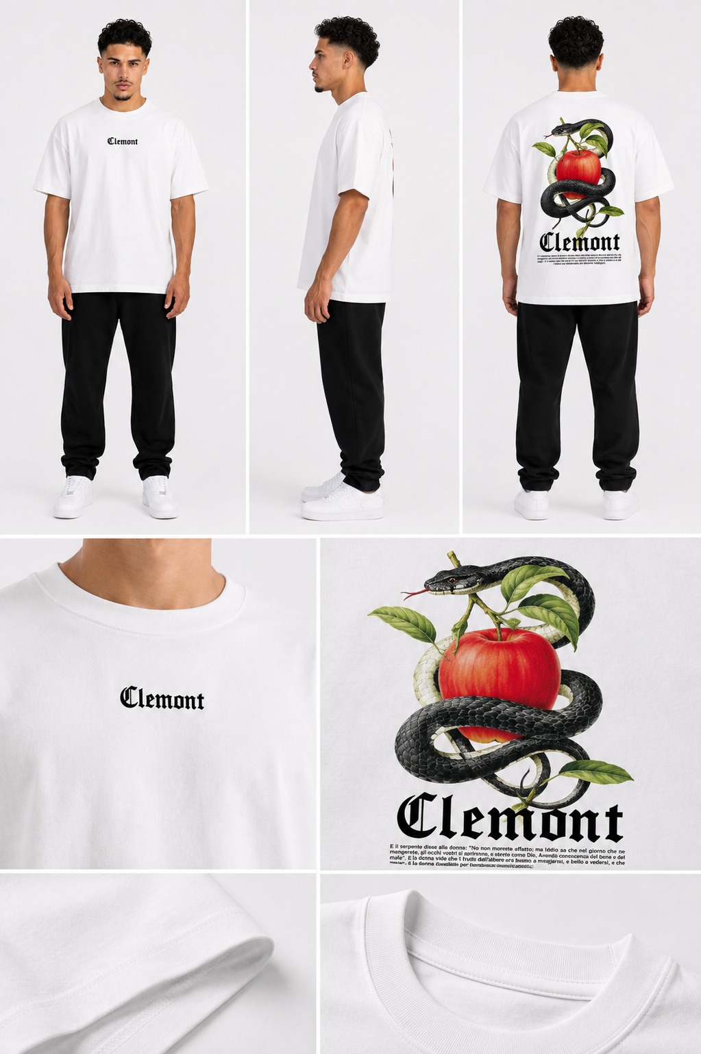 CAMISETA OVERSIZE HOMBRE CLMTN FRUT 1.1
