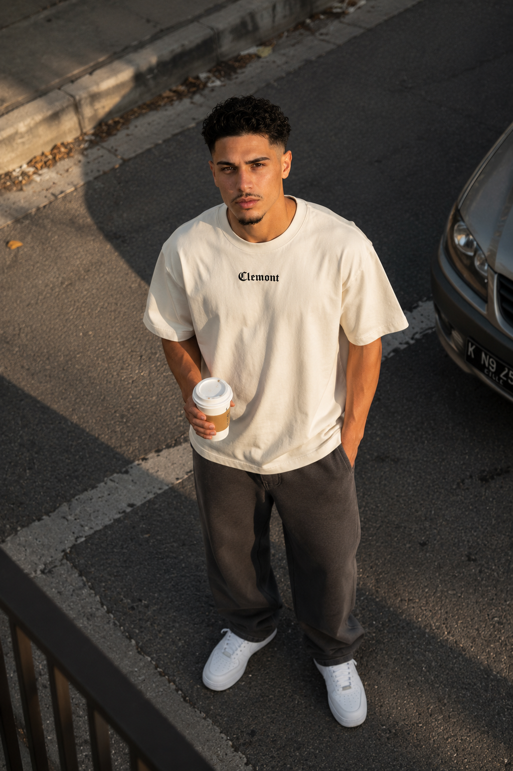 CAMISETA OVERSIZE HOMBRE CLMTN ARMED 1.1