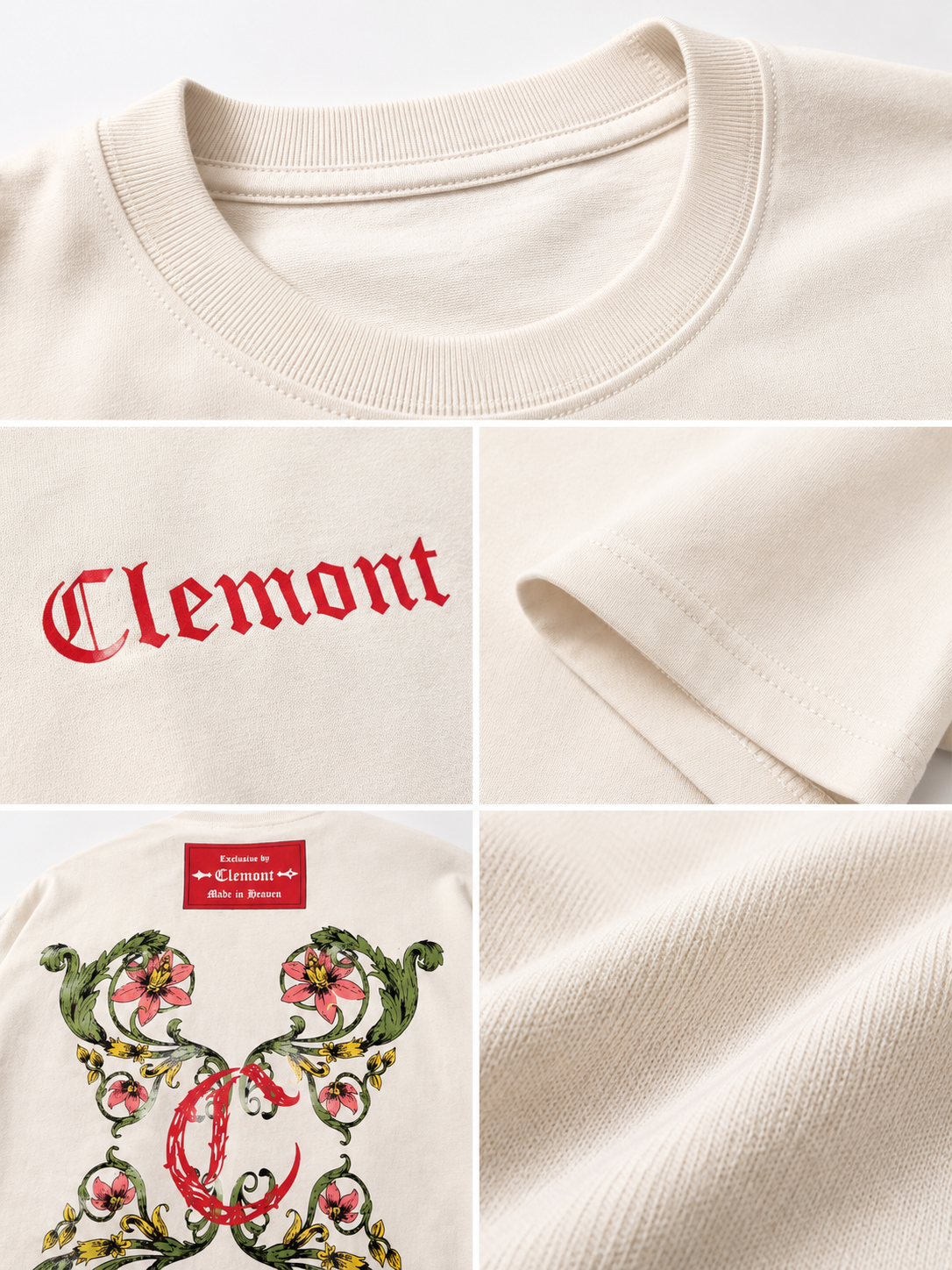 CAMISETA OVERSIZE HOMBRE CLMTN BLOOM 1.1