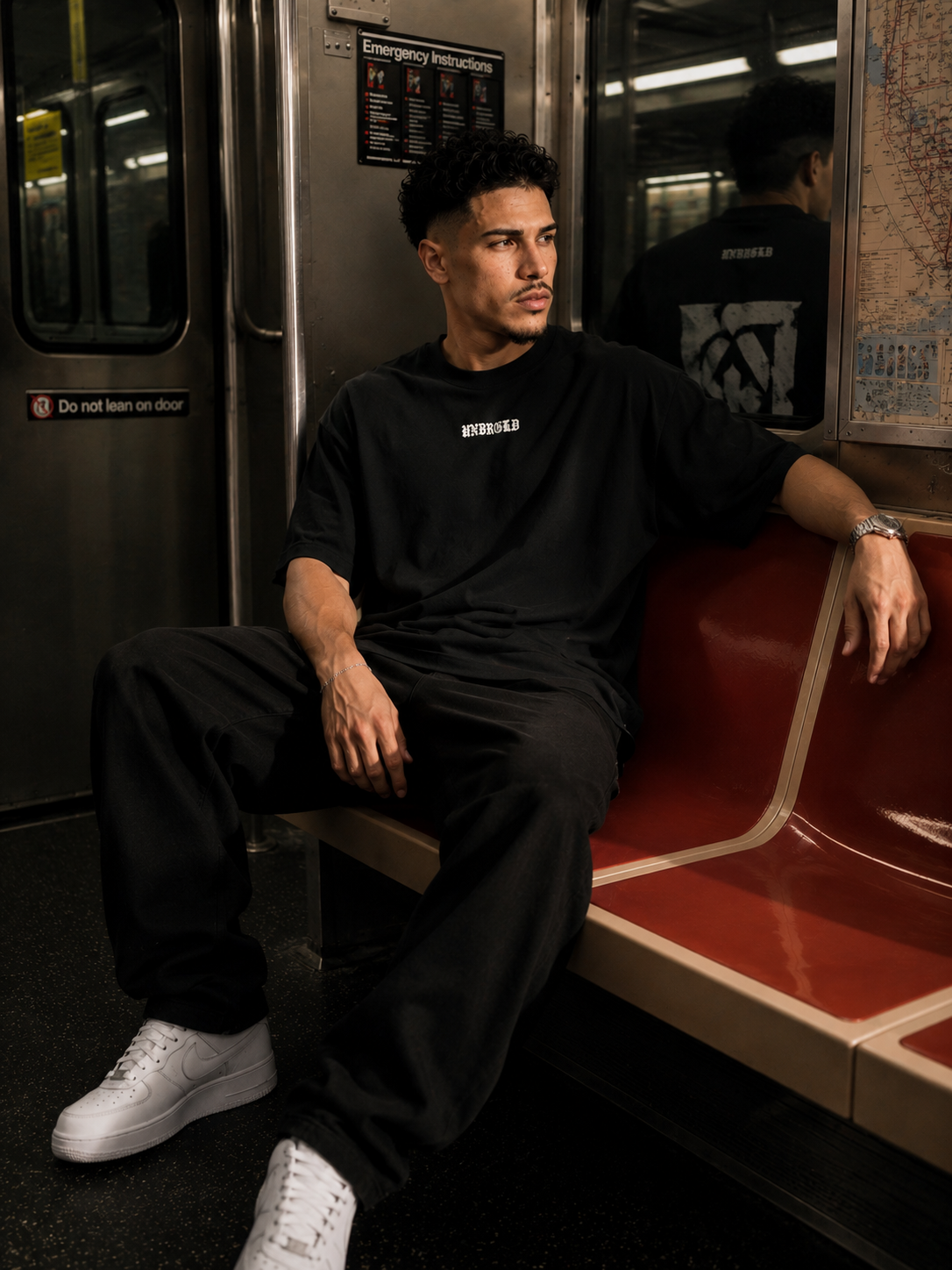 CAMISETA OVERSIZE HOMBRE UNDRGLD FRAGMENT 1.1