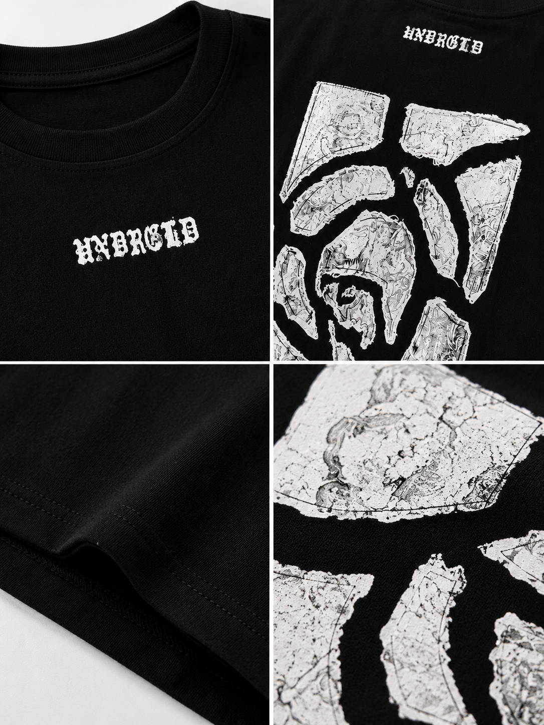 CAMISETA OVERSIZE HOMBRE UNDRGLD FRAGMENT 1.1