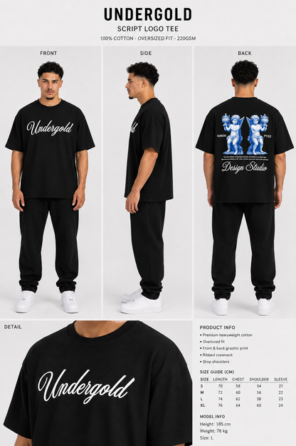 CAMISETA OVERSIZE HOMBRE UNDGLD GENESIS 1.1