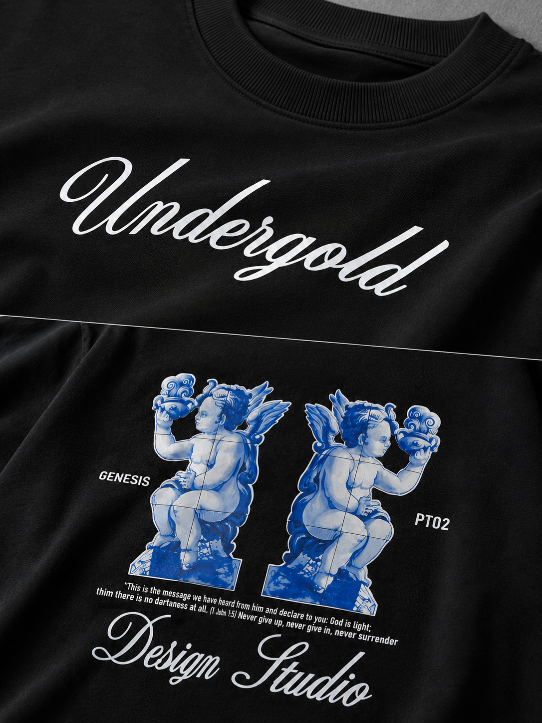 CAMISETA OVERSIZE HOMBRE UNDGLD GENESIS 1.1