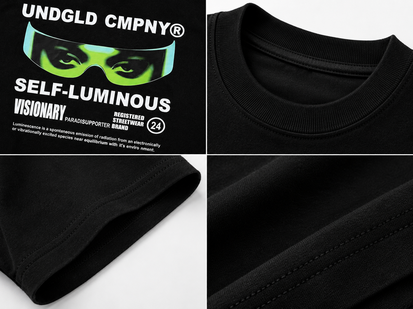 CAMISETA OVERSIZE HOMBRE UNDGLD SELF 1.1