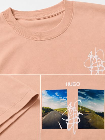 CAMISETA OVERSIZE HOMBRE OPEN ROAD BOSS 1.1