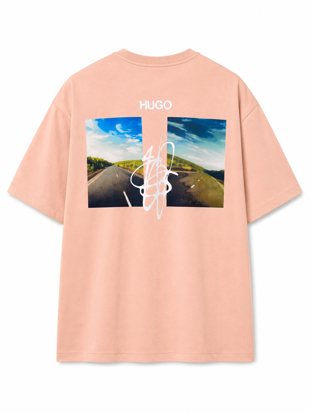 CAMISETA OVERSIZE HOMBRE OPEN ROAD BOSS 1.1