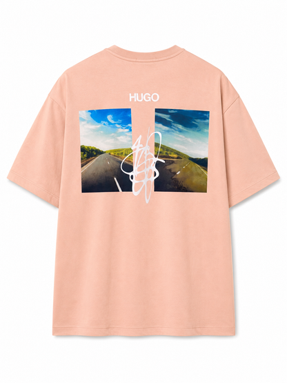 CAMISETA OVERSIZE HOMBRE OPEN ROAD BOSS 1.1