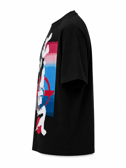 CAMISETA OVERSIZE HOMBRE KANJI ECLIPSE BOSS 1.1