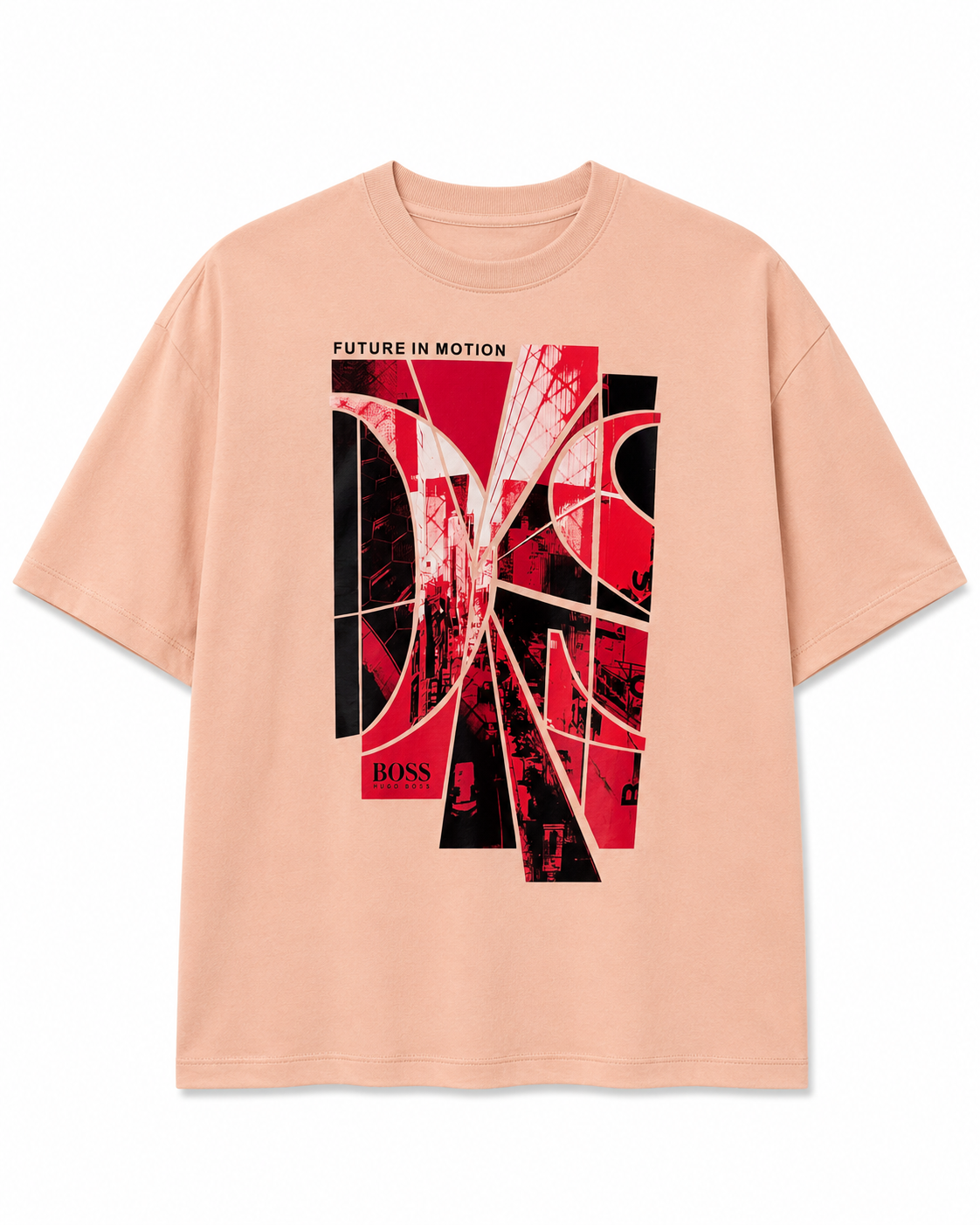CAMISETA OVERSIZE HOMBRE FUTURED MOTION BOSS 1.1 SL