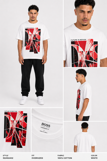 CAMISETA OVERSIZE HOMBRE FUTURED MOTION BOSS 1.1