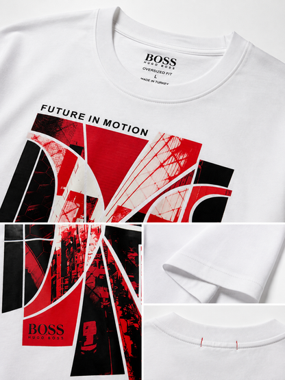 CAMISETA OVERSIZE HOMBRE FUTURED MOTION BOSS 1.1