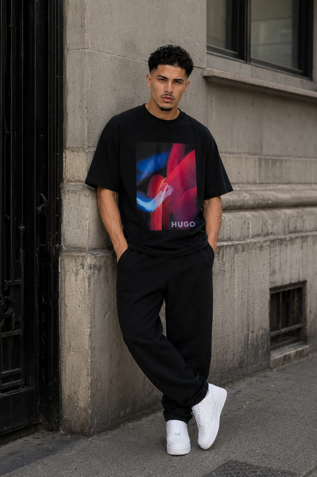 CAMISETA OVERSIZE HOMBRE ALTERED ICON BOSS 1.1