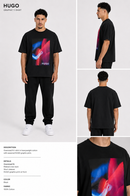 CAMISETA OVERSIZE HOMBRE ALTERED ICON BOSS 1.1
