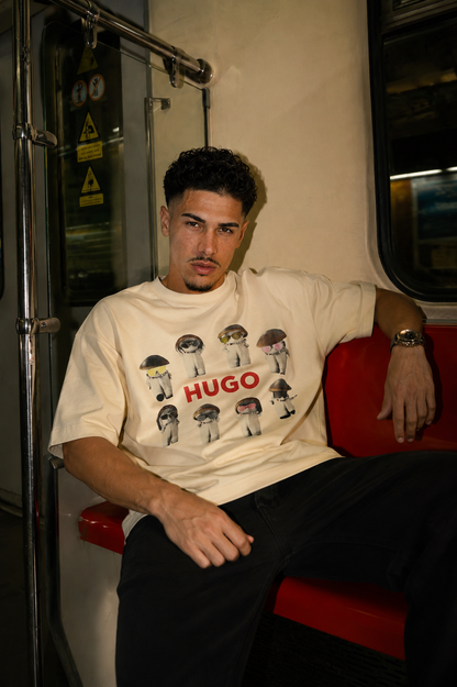 CAMISETA OVERSIZE HOMBRE SHROOM CREW 1.1