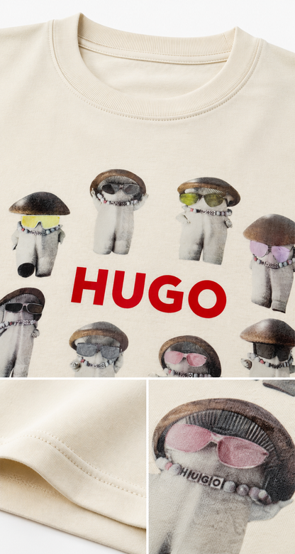 CAMISETA OVERSIZE HOMBRE SHROOM CREW 1.1