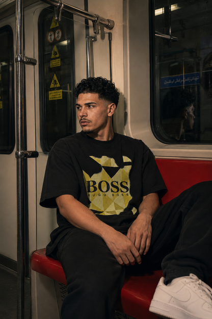 CAMISETA OVERSIZE HOMBRE MINIMAL BOSS 1.1