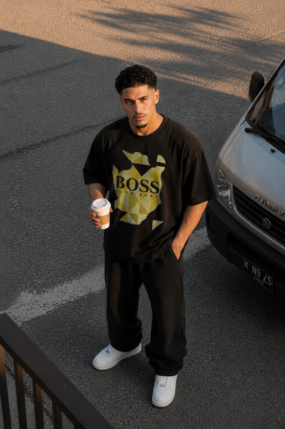 CAMISETA OVERSIZE HOMBRE MINIMAL BOSS 1.1