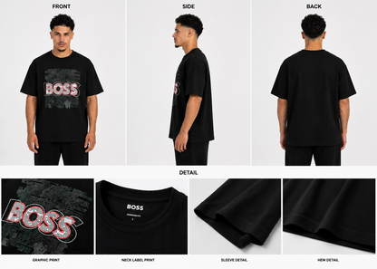 CAMISETA OVERSIZE HOMBRE HERITAGE BOSS 1.1