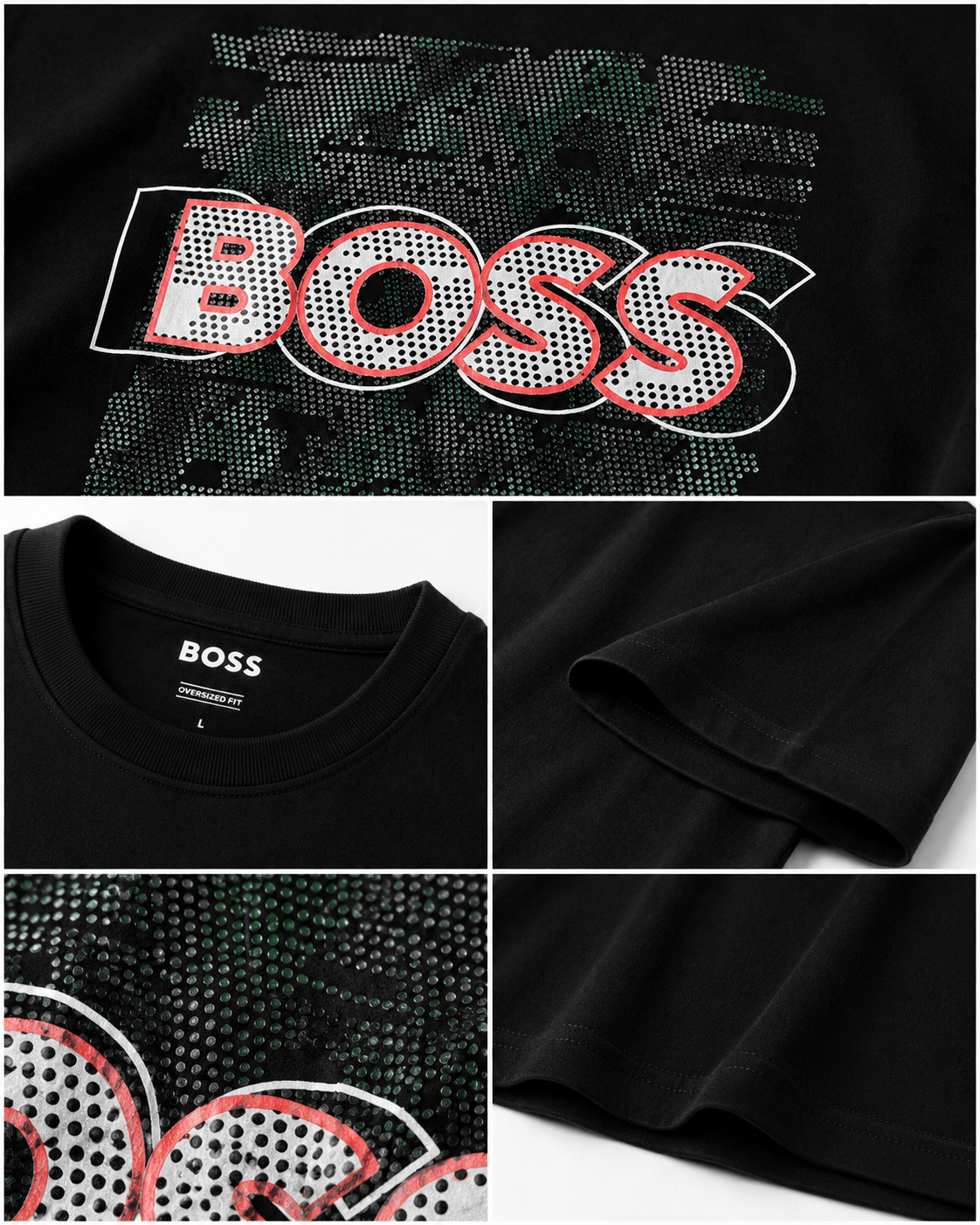 CAMISETA OVERSIZE HOMBRE HERITAGE BOSS 1.1