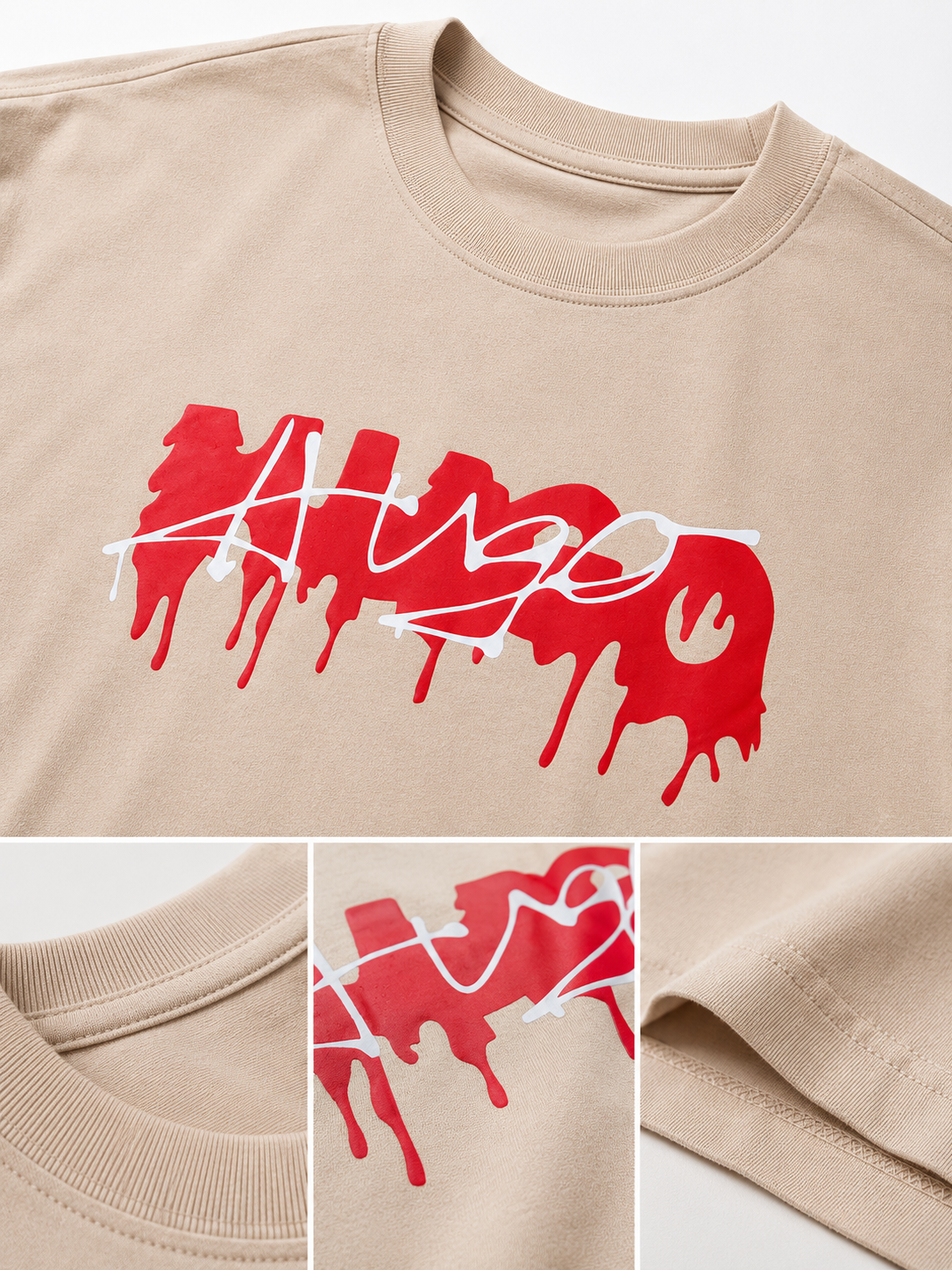 CAMISETA OVERSIZE HOMBRE SIGANTURE BOSS 1.1