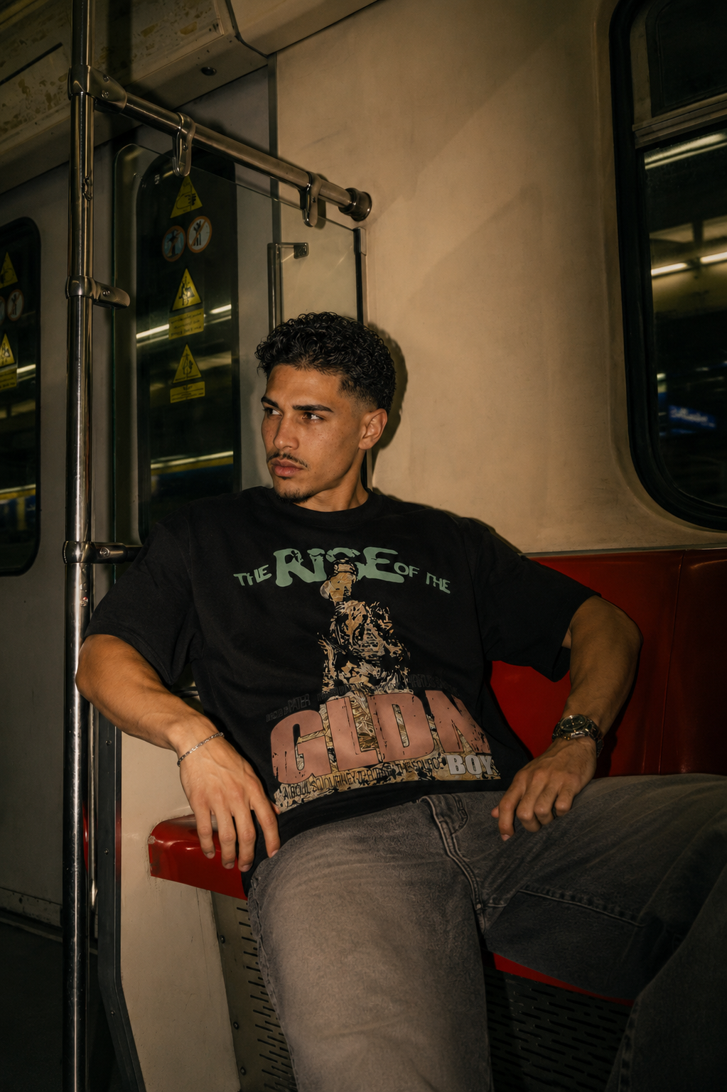 CAMISETA OVERSIZE HOMBRE ARCHIVE GLDN BOY 1.1