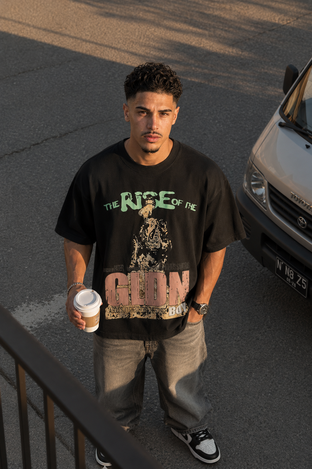CAMISETA OVERSIZE HOMBRE ARCHIVE GLDN BOY 1.1