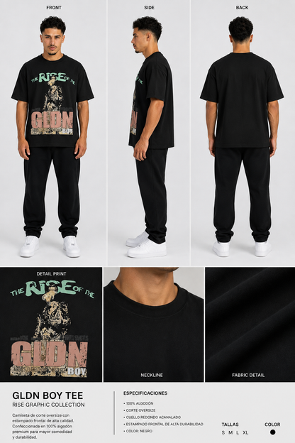 CAMISETA OVERSIZE HOMBRE ARCHIVE GLDN BOY 1.1