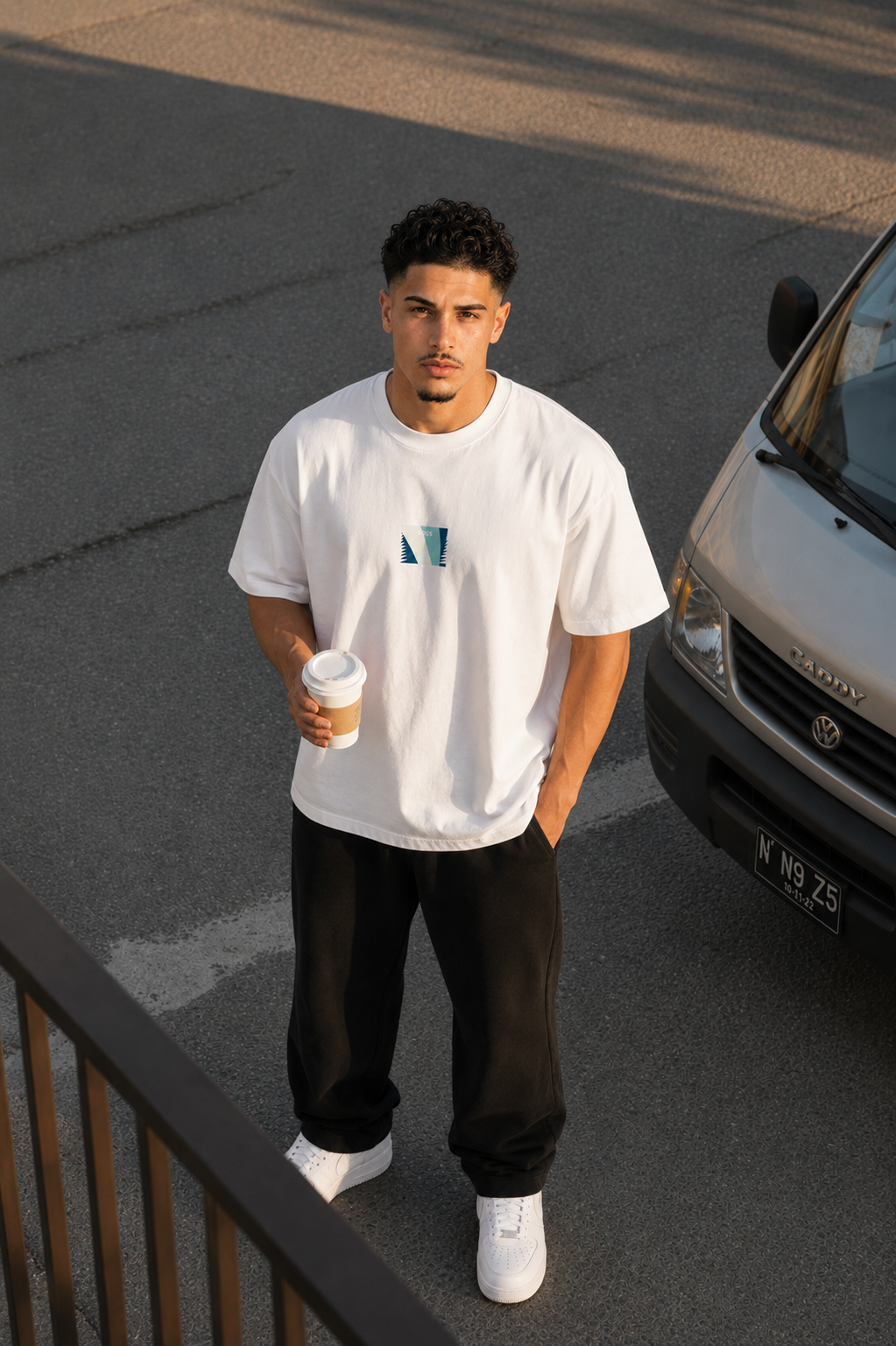 CAMISETA OVERSIZE HOMBRE VINTAGE V2 BOSS 1.1