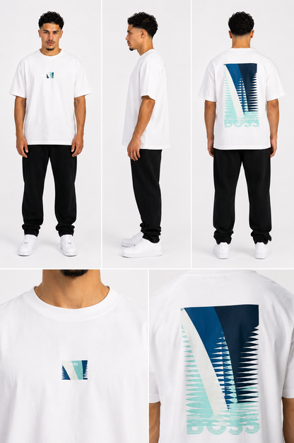 CAMISETA OVERSIZE HOMBRE VINTAGE V2 BOSS 1.1