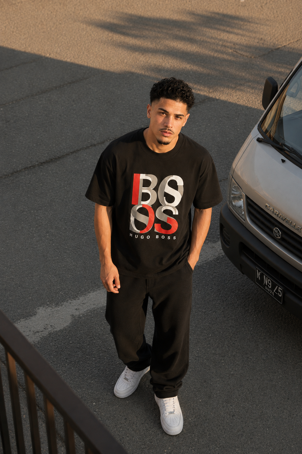 CAMISETA OVERSIZE HOMBRE THE BOSS 1.1 N