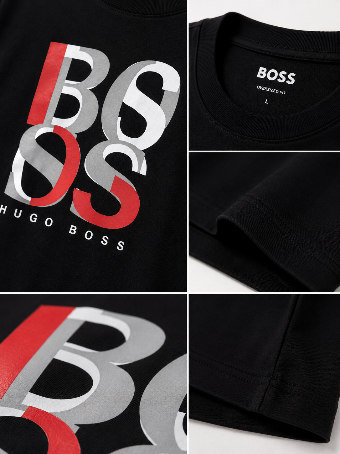 CAMISETA OVERSIZE HOMBRE THE BOSS 1.1 N