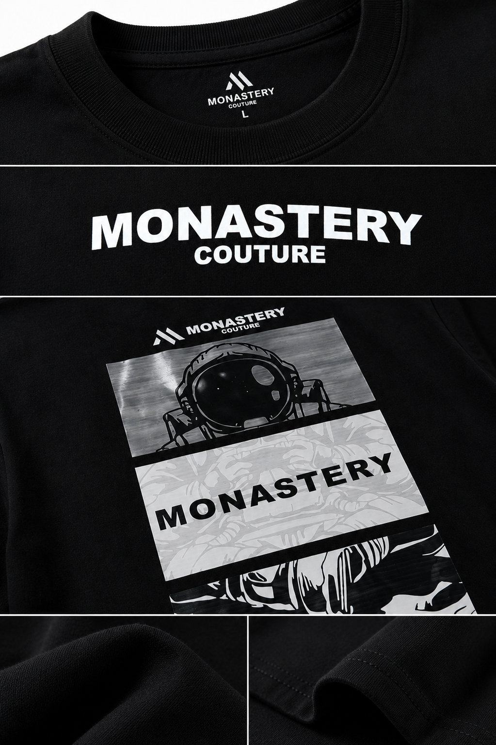 CAMISETA OVERSIZE HOMBRE LUNAR MNSTRY 1.1