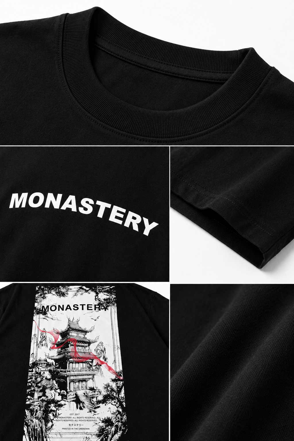 CAMISETA OVERSIZE HOMBRE PAGODA MNSTRY 1.1