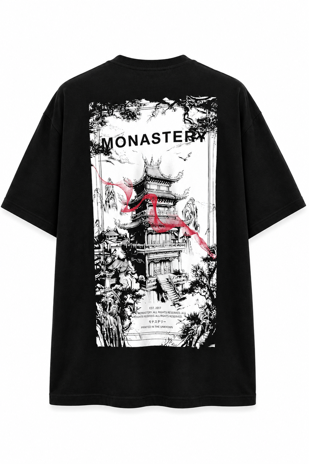 CAMISETA OVERSIZE HOMBRE PAGODA MNSTRY 1.1