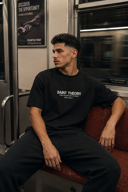 CAMISETA OVERSIZE HOMBRE HOLY DOOR SAINTHEORY 1.1