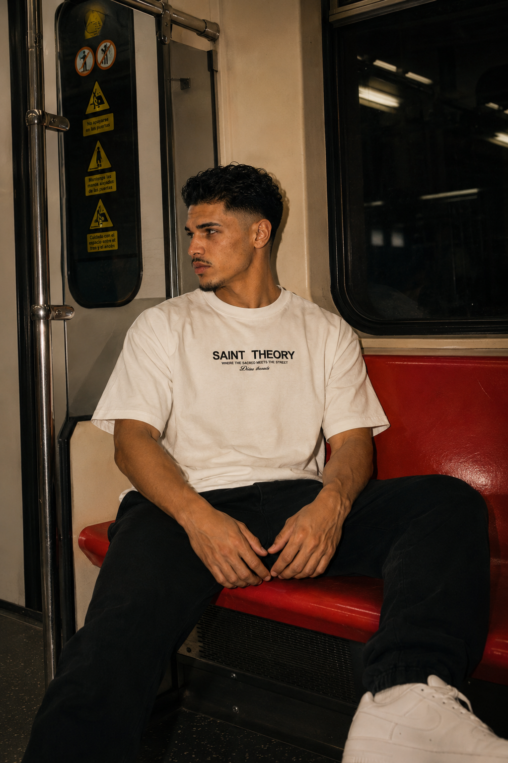 CAMISETA OVERSIZE HOMBRE OUTSIDE SAINTHEORY 1.1