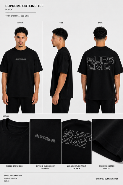 CAMISETA OVERSIZE HOMBRE THIEF GRAND SUPREME 1.1