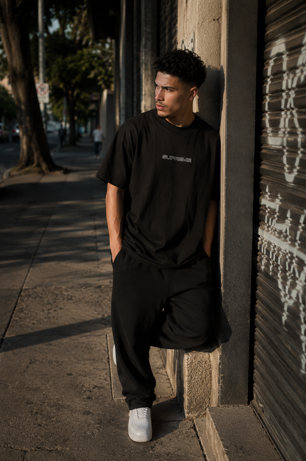 CAMISETA OVERSIZE HOMBRE GRAND LOGOSUPREME 1.1 NA