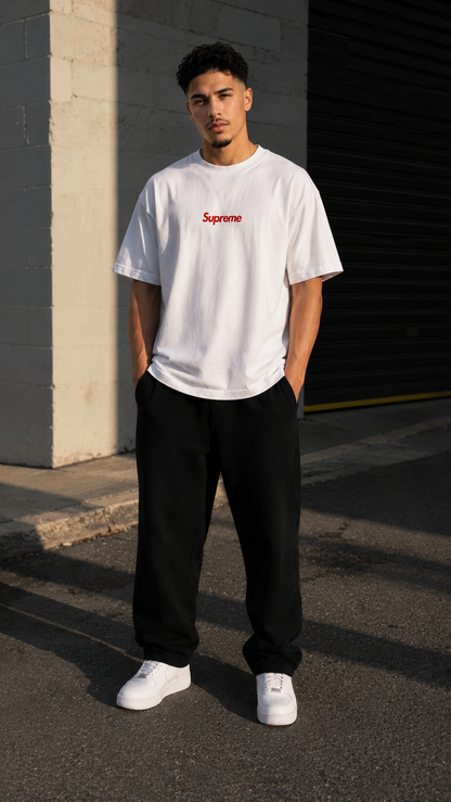 CAMISETA OVERSIZE HOMBRE GRAND LOGO SUPREME 1.1