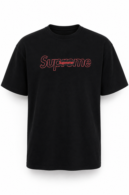 CAMISETA OVERSIZE HOMBRE OUTLINE SUPREME 1.1