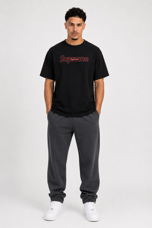 CAMISETA OVERSIZE HOMBRE OUTLINE SUPREME 1.1