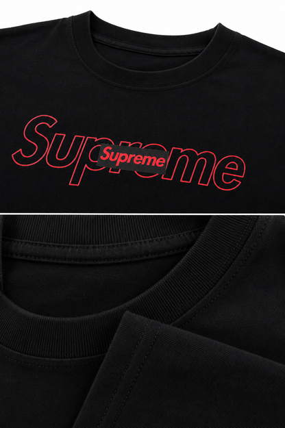 CAMISETA OVERSIZE HOMBRE OUTLINE SUPREME 1.1