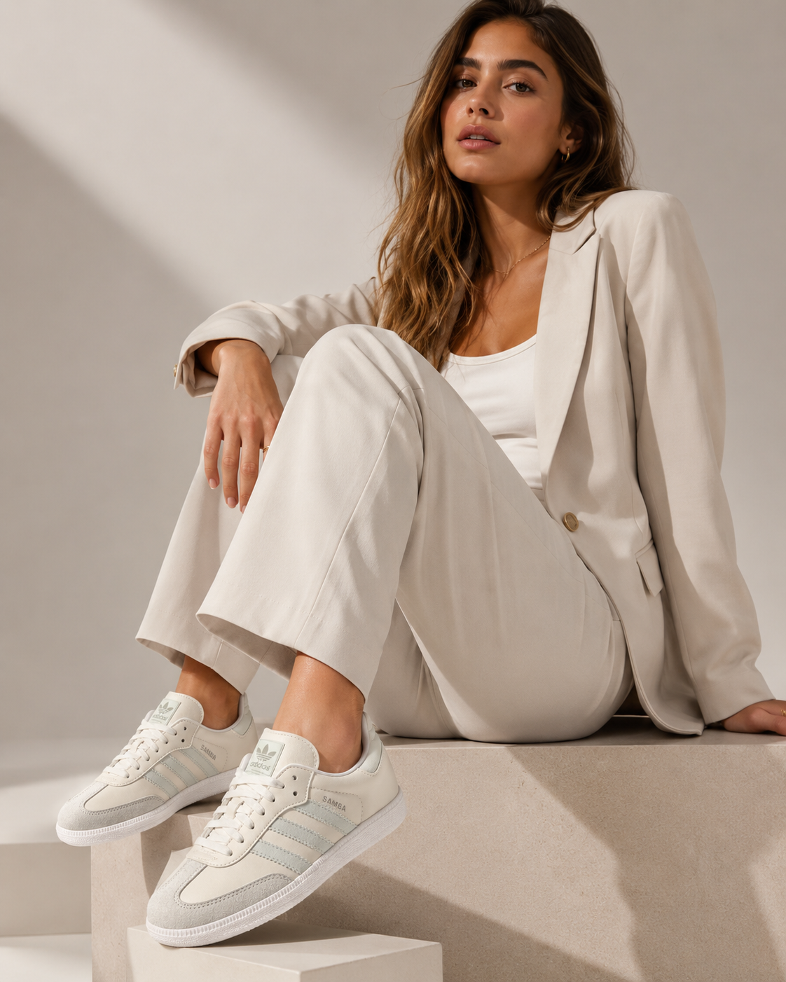 🔥ADIDAS SAMBA - OG CLOUD -  MUJER