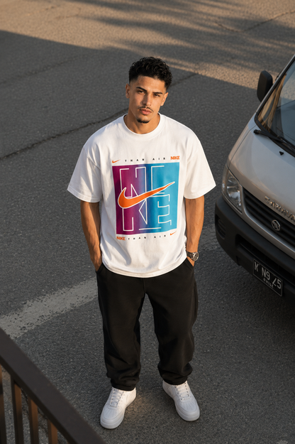 CAMISETA OVERSIZE HOMBRE AIR GRAPHIC NK 1.1