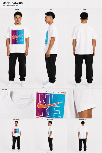 CAMISETA OVERSIZE HOMBRE AIR GRAPHIC NK 1.1