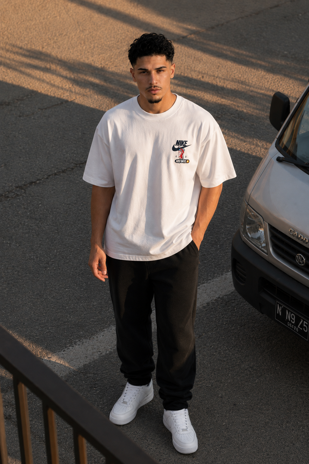 CAMISETA OVERSIZE HOMBRE AIRBOX NK 1.1
