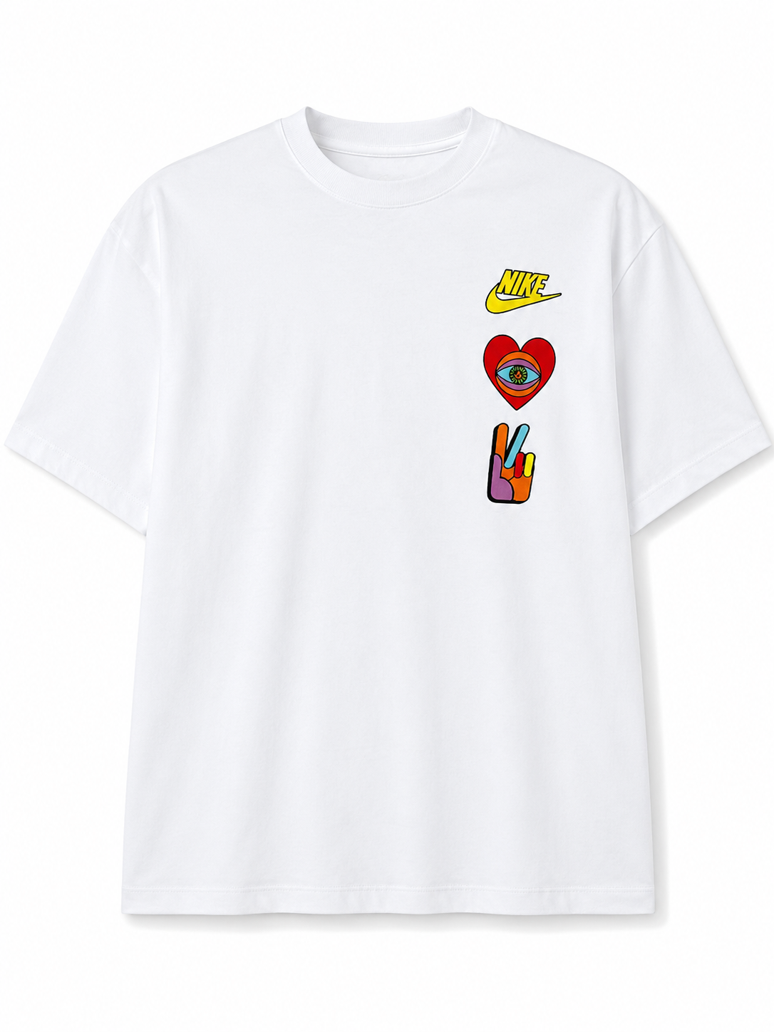 CAMISETA OVERSIZE HOMBRE GOOD VIBES NK 1.1